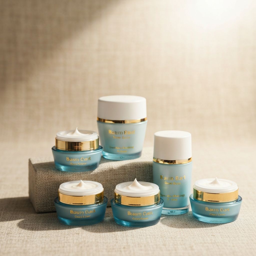 Women's daily skincare products