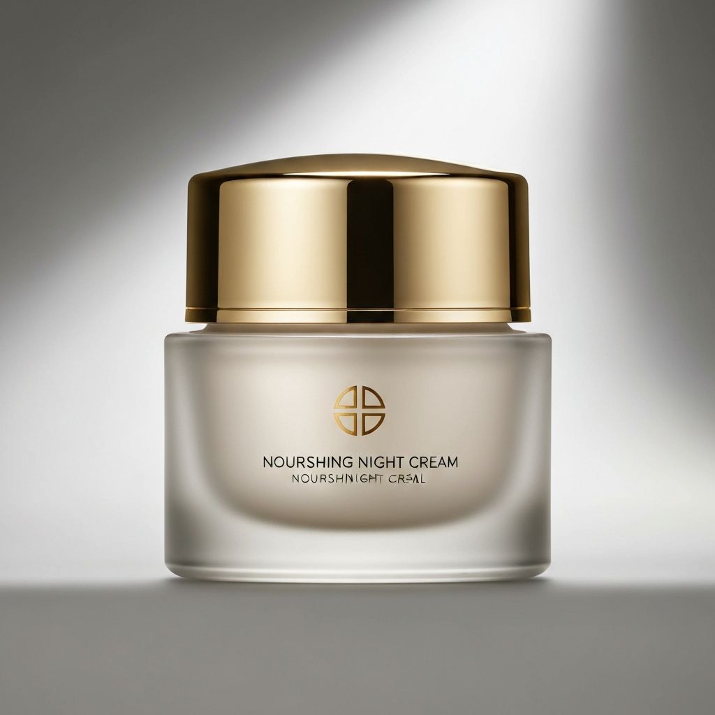 Women's nourishing night cream